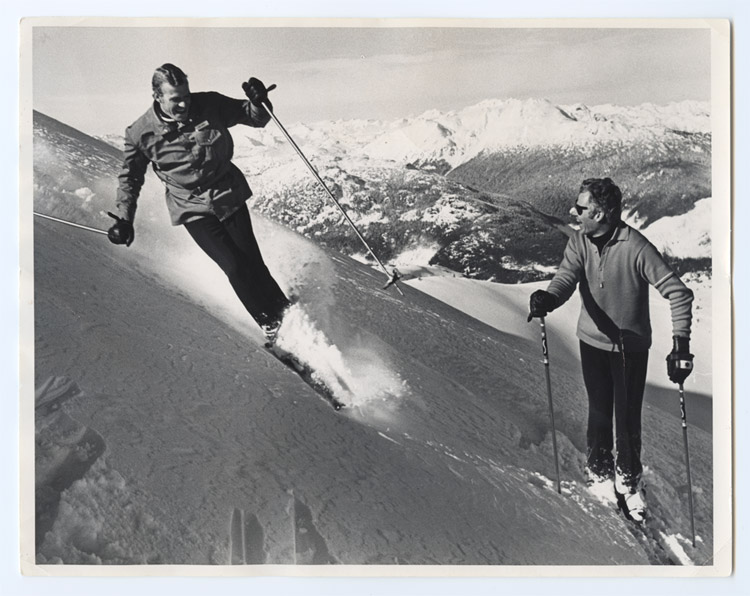 Skiing on Whistler Mountain in the 60s