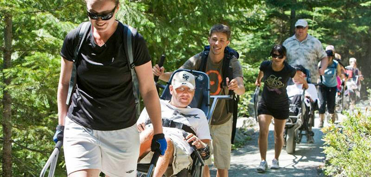 Adaptive Hiking in Whistler