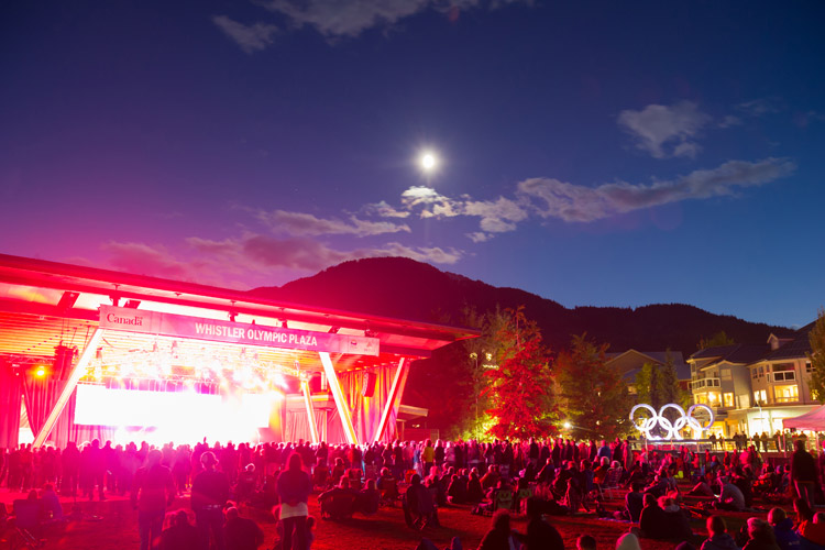 Outdoor Concert Series in Whistler