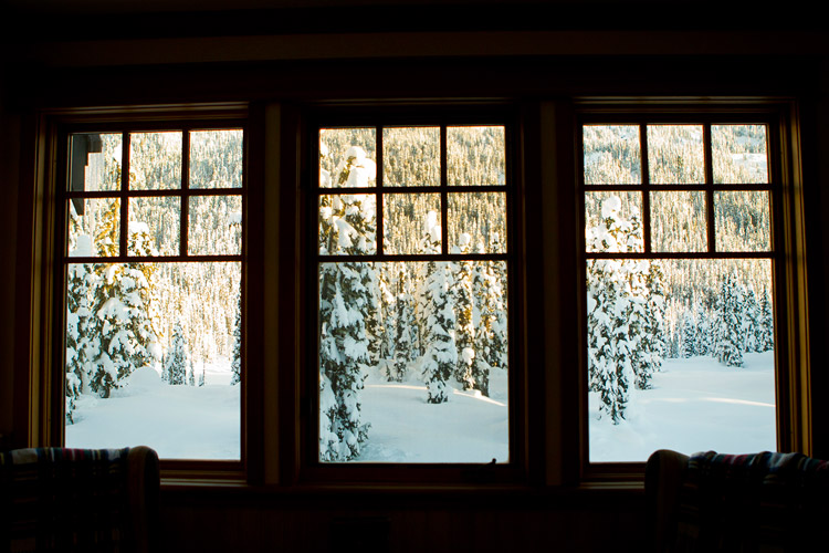 Dining room in the Journeyman Lodge